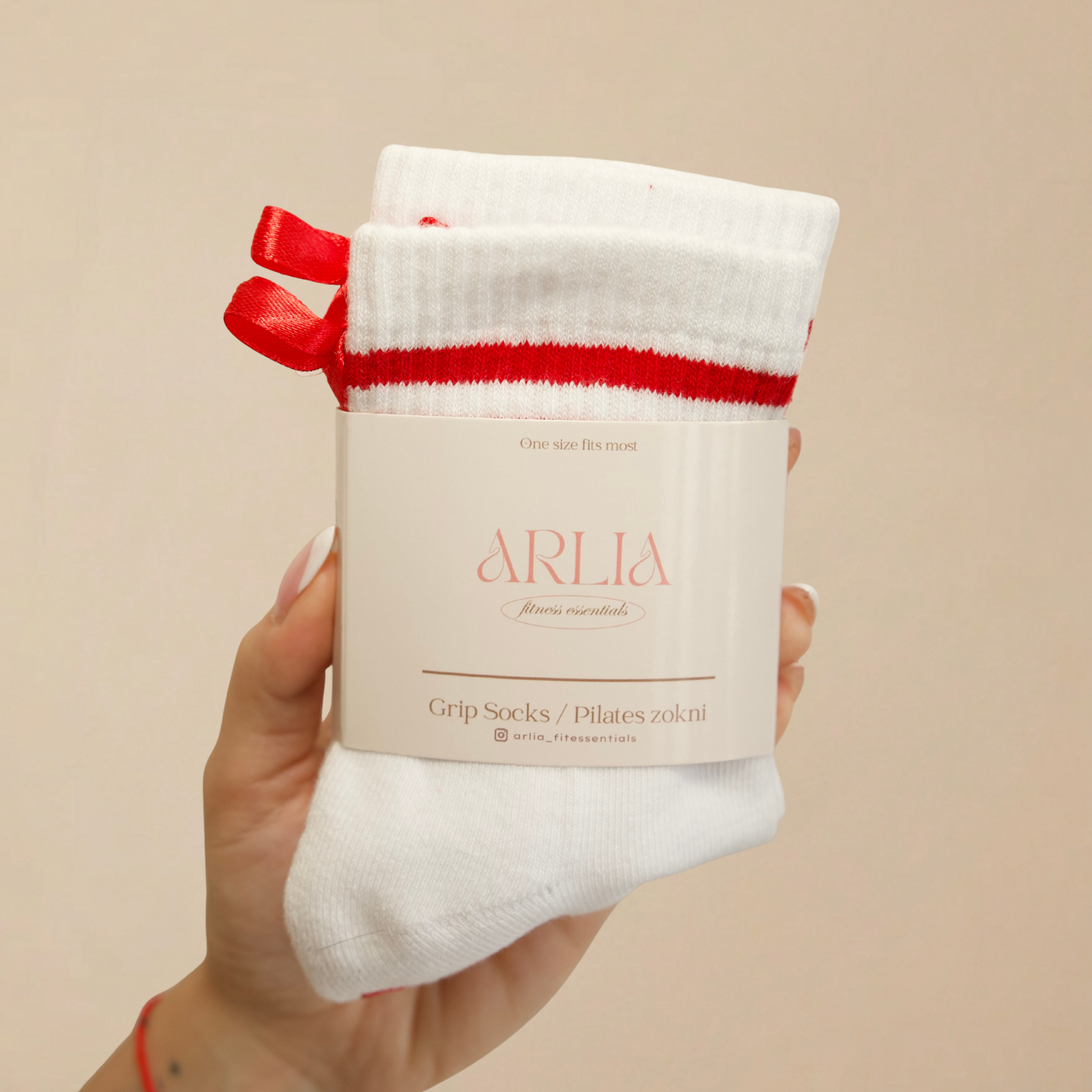 Arlia „Cherry” Tapadós Zokni 🍒