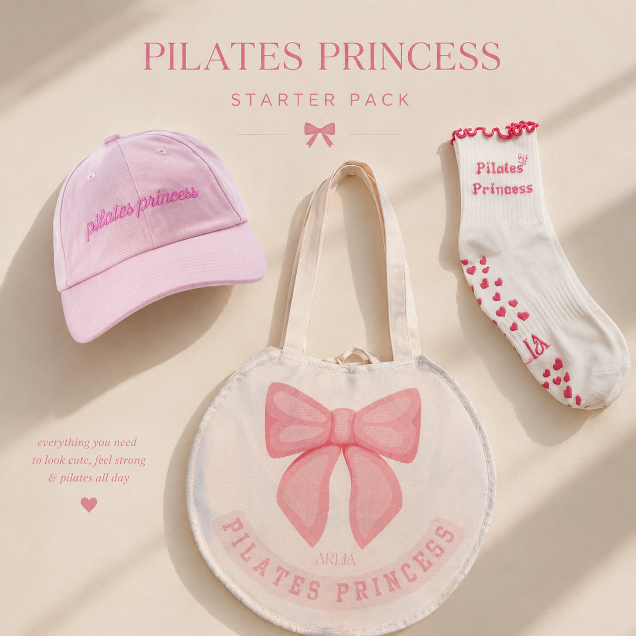 Arlia "Pilates Princess" Teljes Szett  🎀✨