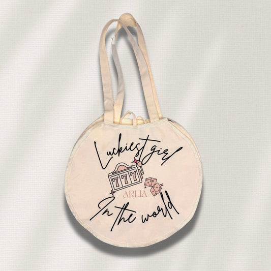 "Luckiest Girl in The World" Vászontáska