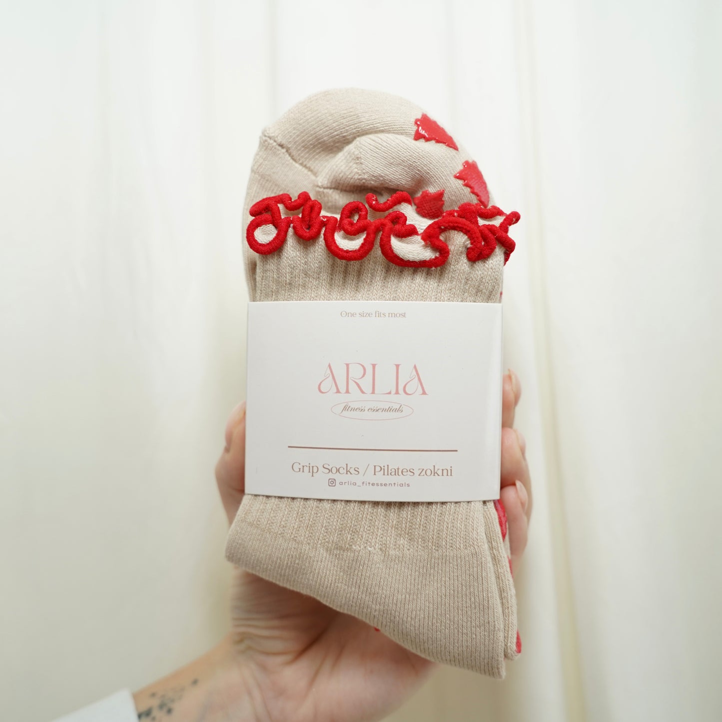 Rénszarvas Pilates Zokni