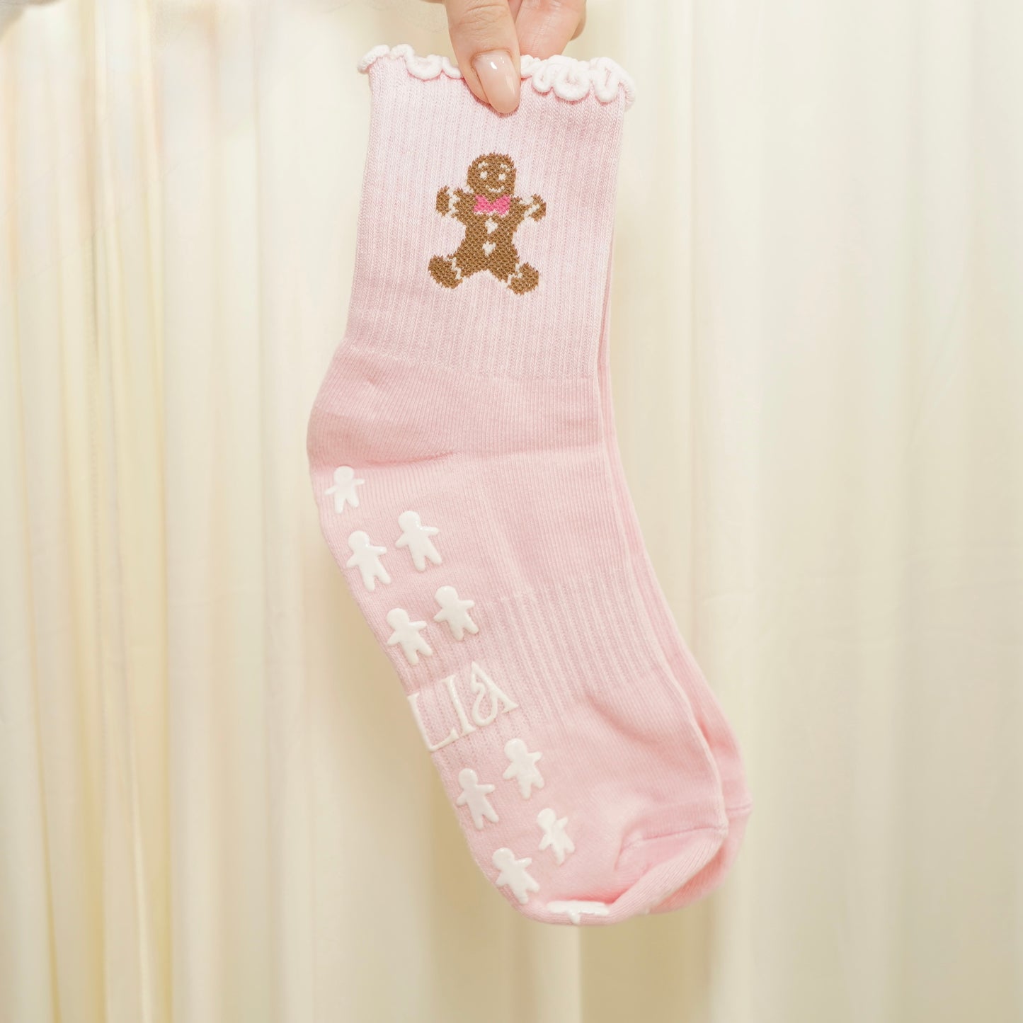 Gingerbread Pilates Zokni