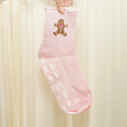Gingerbread Pilates Zokni