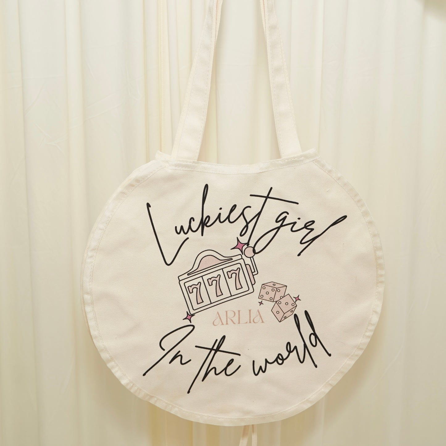 "Luckiest Girl in The World" Vászontáska