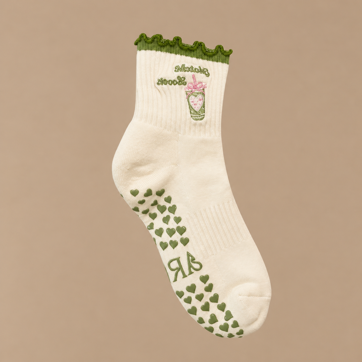 Arlia „Matcha Lover” Tapadós Zokni 🍵 